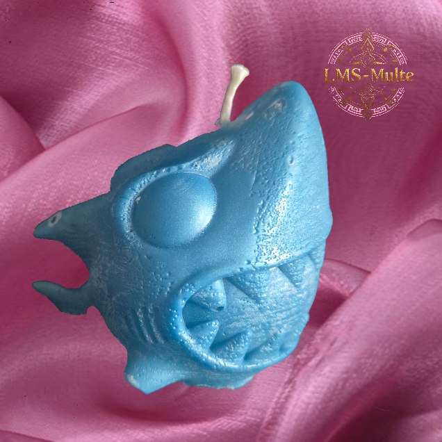 The Little Shark Candle